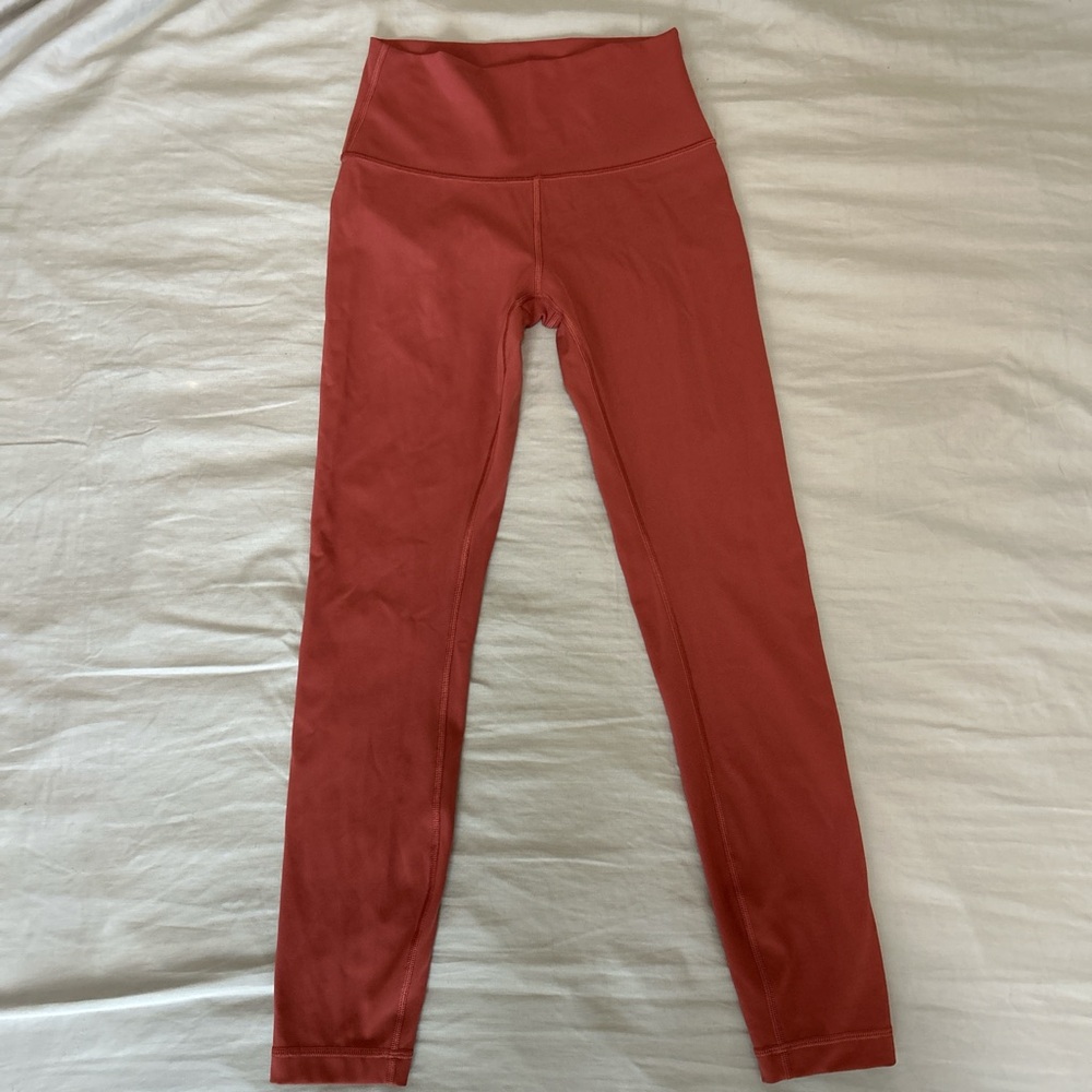 Lululemon Athletica Brick Red Leggings